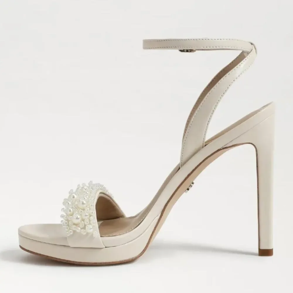 Sam Edelman Jade Pearl Heel Size 8 New